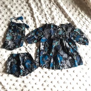 Ulla Johnson Toddler Kimaya Dress NWT (Lapis 12mo)